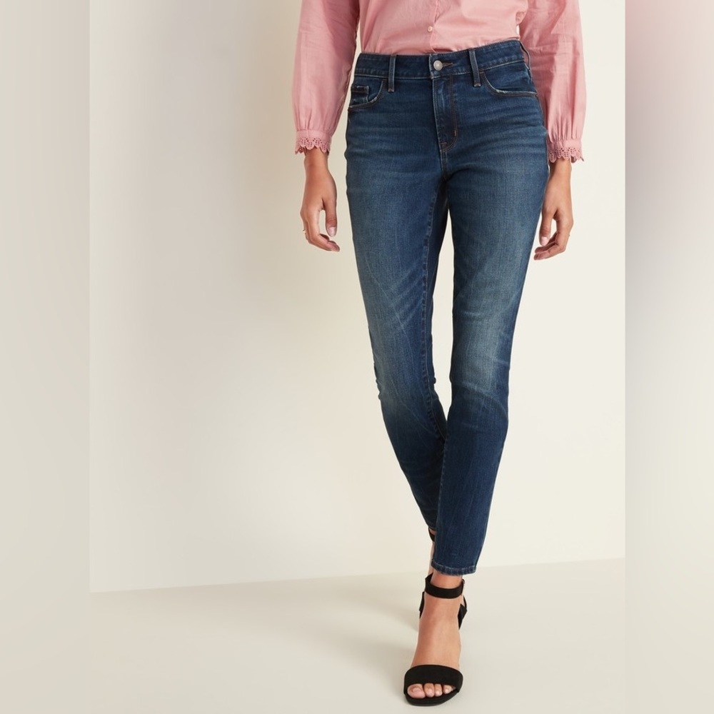 Old Navy Women's Rockstar Skinny Jeans 14 - Picture 2 of 13